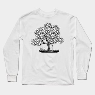 Skull Tree Long Sleeve T-Shirt